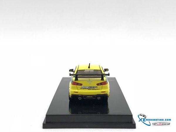 T64-004-JUN MH 1:64 TARMAC WORKS MITSUBISHI EVO X TOURING CAR TUNED NY JUN