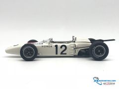 Honda Ra272 F1 Grand Prix Mexico 1965 Ronnie Bucknum #12 Autoart 1:18 (Trắng)