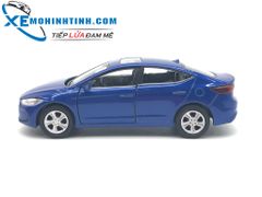 HỘP XE MÔ HÌNH Hyundai Elantra WELLY 1:36 (Xanh)