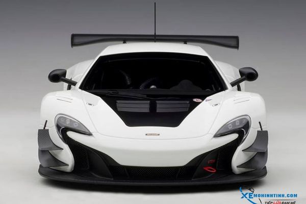 XE MÔ HÌNH McLAREN 650S GT3 (WHITE/BLACK ACCENTS) 1/18 AUTOART