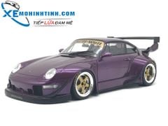 Xe Mô Hình Porsche 911 993 Rwb 1:18 Gtspirit (Tím)