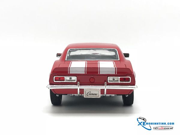 XE MÔ HÌNH CHEVROLET CAMARO Z28 1:18 WELLY (ĐỎ)