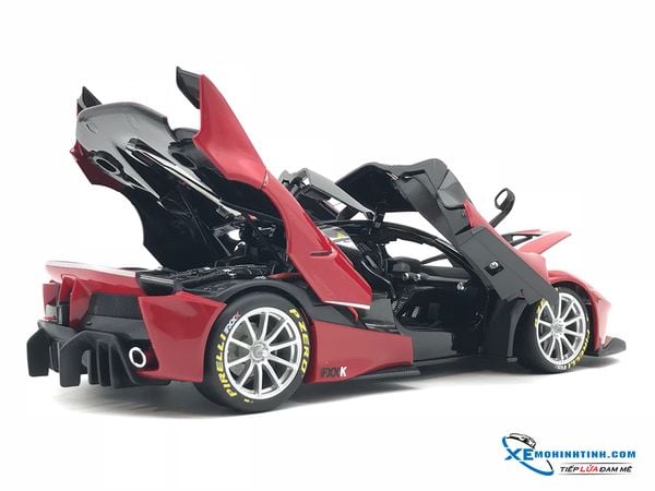 18-16907 MH BBURAGO FERRARI FXX K (HỘP XỐP) 1:18 (ĐỎ)