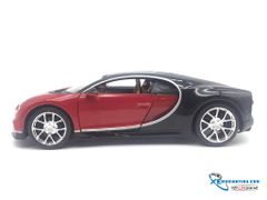 XE MÔ HÌNH BUGATTI CHIRON 1:24 Maisto (ĐỎ)