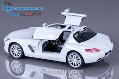 Xe Mô Hình Mercedes-Benz Sls 1:24 Welly-Fx (Trắng)