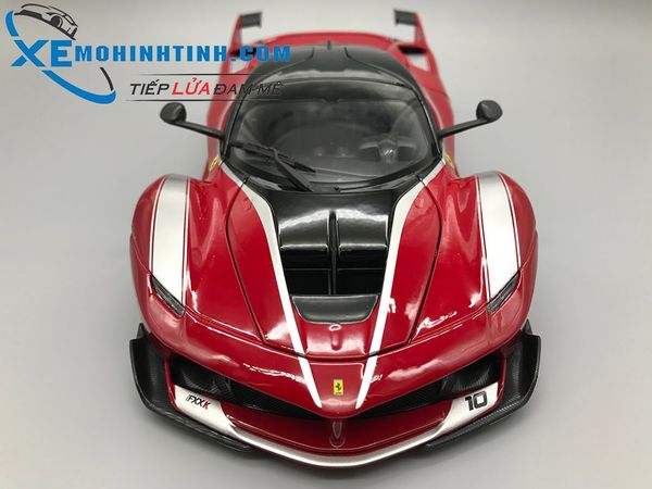 XE MÔ HÌNH FERRARI FXX K 1:18 BBURAGO (ĐỎ)