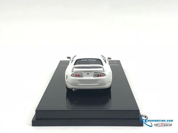 Toyota Supra Roww Reach Out Worl Wine Tarmac 1:64 Trắng