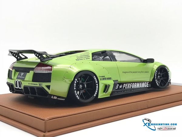 Lamborghini Murcielago LP640 Liberty Walk 1:18 (Xanh)