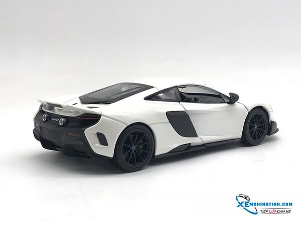 Xe Mô Hình McLaren 675LT 1:24 Welly ( Trắng )