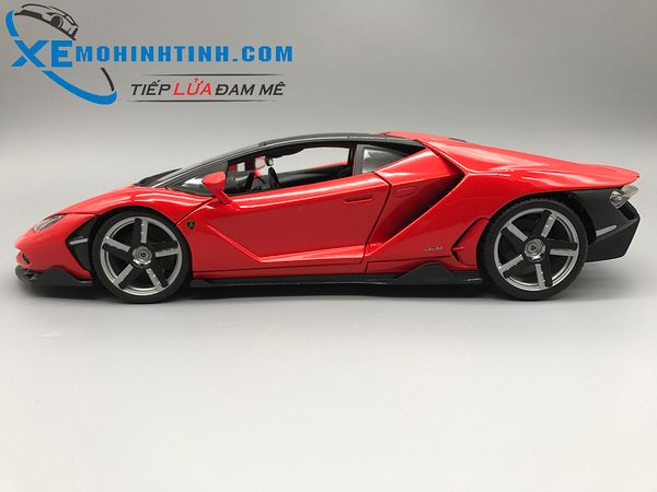 XE MÔ HÌNH LAMBORGHINI CENTENARIO 1:18 MAISTO (ĐỎ)