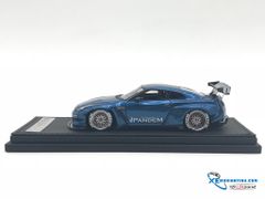 MH IGNITION MODEL 1:43 NISSAN GTR-R35 PANDEM ( BLUE METALLIC )