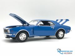 XE MÔ HÌNH CHEVROLET CAMARO Z28 1:18 WELLY (XANH DƯƠNG)