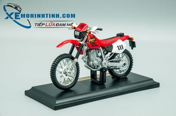 XE MÔ HÌNH HONDA XR400R 1:18 MAISTO (ĐỎ)