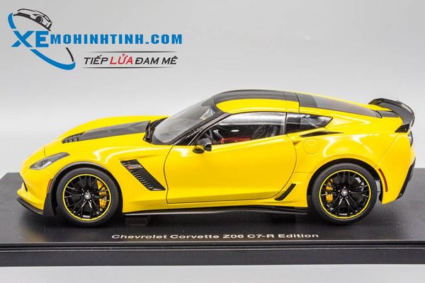 XE MÔ HÌNH CHEVROLET CORVETTE C7R Z06 EDITION 1:18 AUTOART (VÀNG)