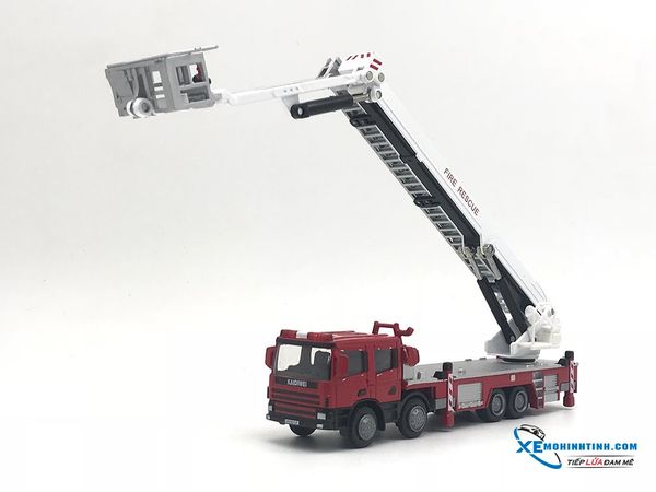 XE MÔ HÌNH XE CỨU HỎA 1:50 KDW