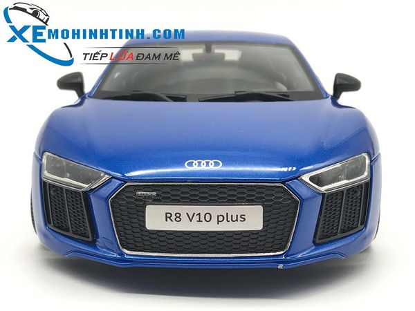 XE MÔ HÌNH AUDI R8 V10 PLUS 1:18 MAISTO (XANH DƯƠNG)