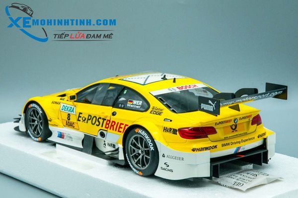 Xe Mô Hình Bmw M3 Team Schnitzer Dtm - D. Werner 2012 1:18 Minichamps