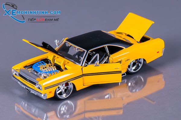 Xe Mô Hình Plymouth Gtx 1970 1:24 Maisto (Vàng)