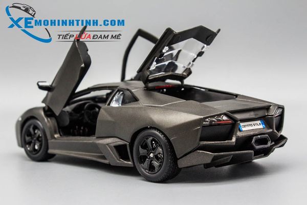 Xe Mô Hình Lamborghini Reventon 1:24 Bburago (Xám)