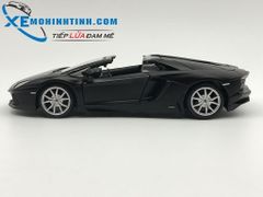 Xe Mô Hình Lamborghini Aventador Lp700-4 Roadster 1:24 Maisto (Đen Nhám)