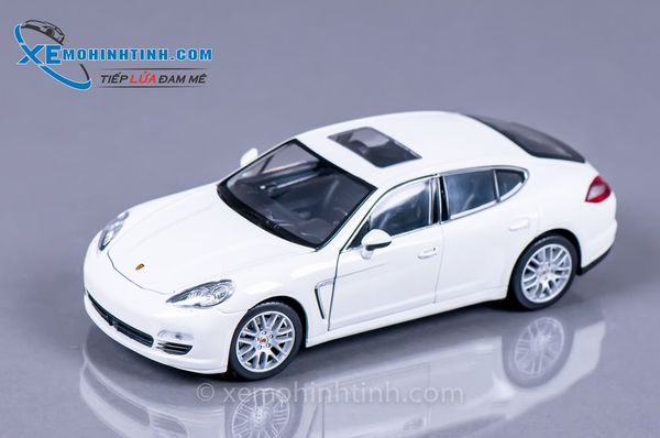 XE MÔ HÌNH PORSCHE PANAMERA S 1:24 WELLY (TRẮNG)