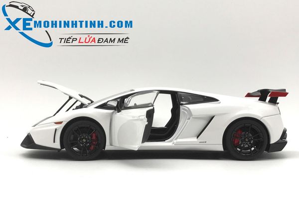 XE MÔ HÌNH LAMBORGHINI GALLARDO LP570 SUPERTROFEO STRADALE 1:18 AUTOART (TRẮNG)