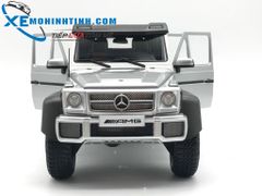 XE MÔ HÌNH MERCEDES BENZ G63 6×6 AMG 1:18 AUTOART (BẠC)