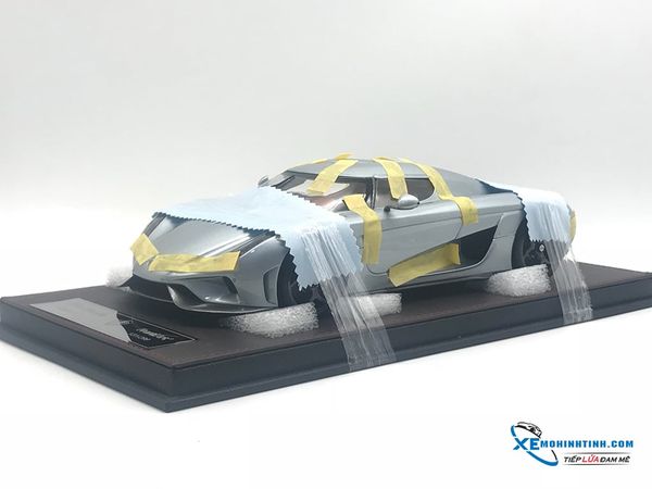 FA012-76 MH 1:18 FRONTIART KOENIGSEGG REGERA (Xám) - OPENED