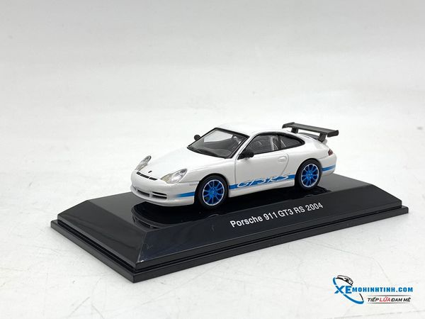 Xe Mô Hình Porsche Carrera 1:64 Autoart ( Trắng Xanh )