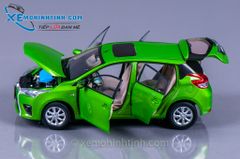 XE MÔ HÌNH TOYOTA YARIS 1:18 PAUDI (XANH LÁ)