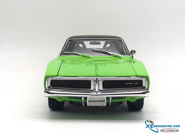 Xe Mô Hình Dodge Charge R/T 1969 1:18 Maisto ( Xanh Lá )