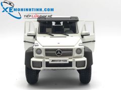 Xe Mô Hình Mercedes Benz G63 6X6 Amg 1:18 Autoart (Trắng)