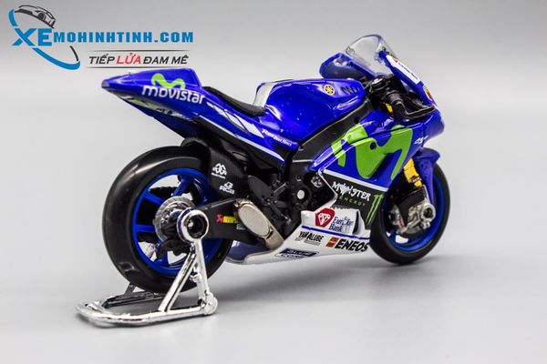 XE MÔ HÌNH YAMAHA NO 46 FACTORY TEAM 2016 1:18 MAISTO (XANH)