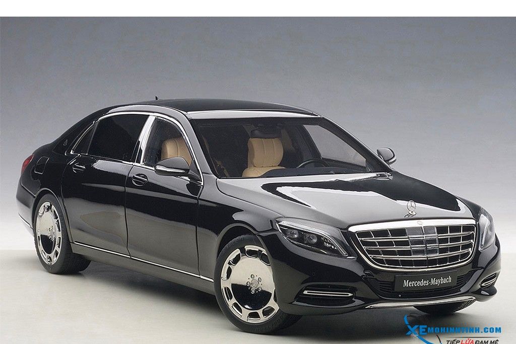 Xe Mô Hình Mercedes Maybach SKlasse S600 118 Autoart  Đen   Shop Xe Mô  Hình Tĩnh