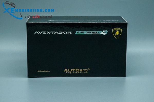 Xe Mô Hình Lamborghini Aventador Lp700-4 1:43 Autoart (Xám)