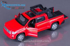 Xe Mô Hình Toyota Tundra 1:32 Double Horses (Đỏ)