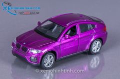 Xe Mô Hình Bmw X6M 1:32 Miniauto (Tím)