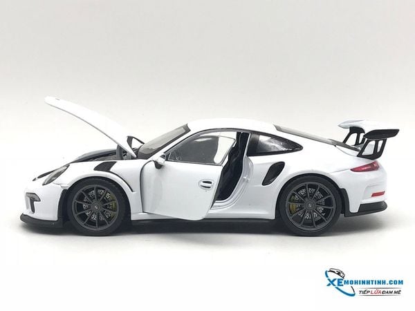 Xe Mô Hình Porsche 911 GT3 RS 2016 1:24 Welly ( Trắng )