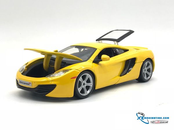 Xe Mô Hình Mclaren 12C 1:24 Bburago ( Vàng )