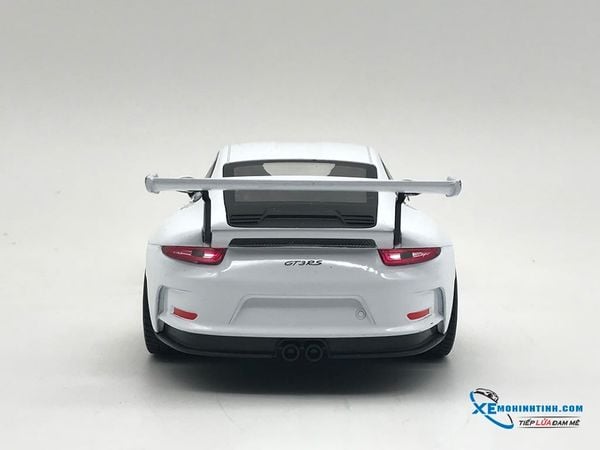 Xe Mô Hình Porsche 911 GT3 RS 2016 1:24 Welly ( Trắng )