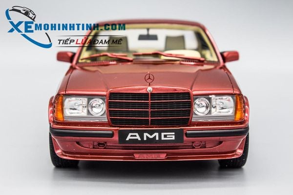 XE MÔ HÌNH MERCEDES BENZ 500 CE 1:18 OTTO (ĐỎ)