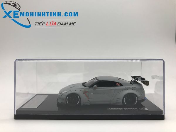 Nissan GTR R35 Liberty Walk 1:43 Onemodel (Xám)