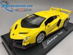 Xe Mô Hình Lamborghini Veneno 1:32 Double Horses (Vàng)