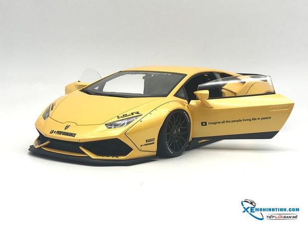 1/18 LIBERTY WALK LB-WORKS LAMBORGHINI HURACAN (METALLIC YELLOW)