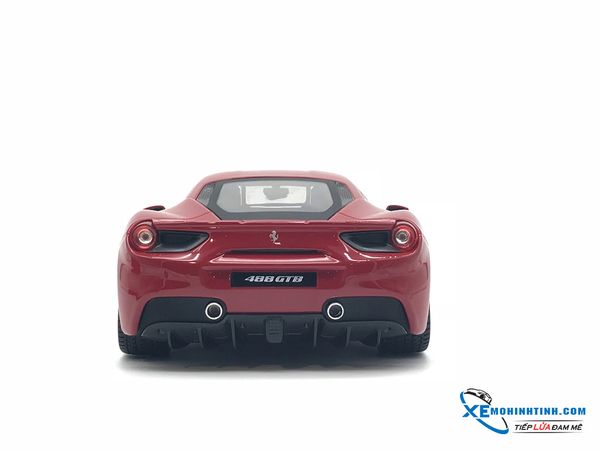 XE MÔ HÌNH FERRARI 488 GTB 1:18 BBURAGO (ĐỎ)