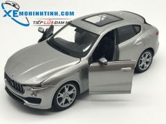 Xe Mô Hình Maserati Levante 1:24 Bburago (Xám)