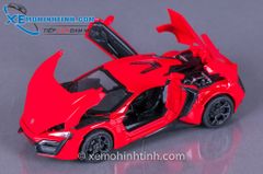 XE MÔ HÌNH LYKAN HYPERSPORT FAST AND FURIOUS 1:32 MINI AUTO