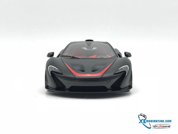 MH MCLAREN P1 1:18 AUTOART (MATT BLACK W: RED ACCENTS)