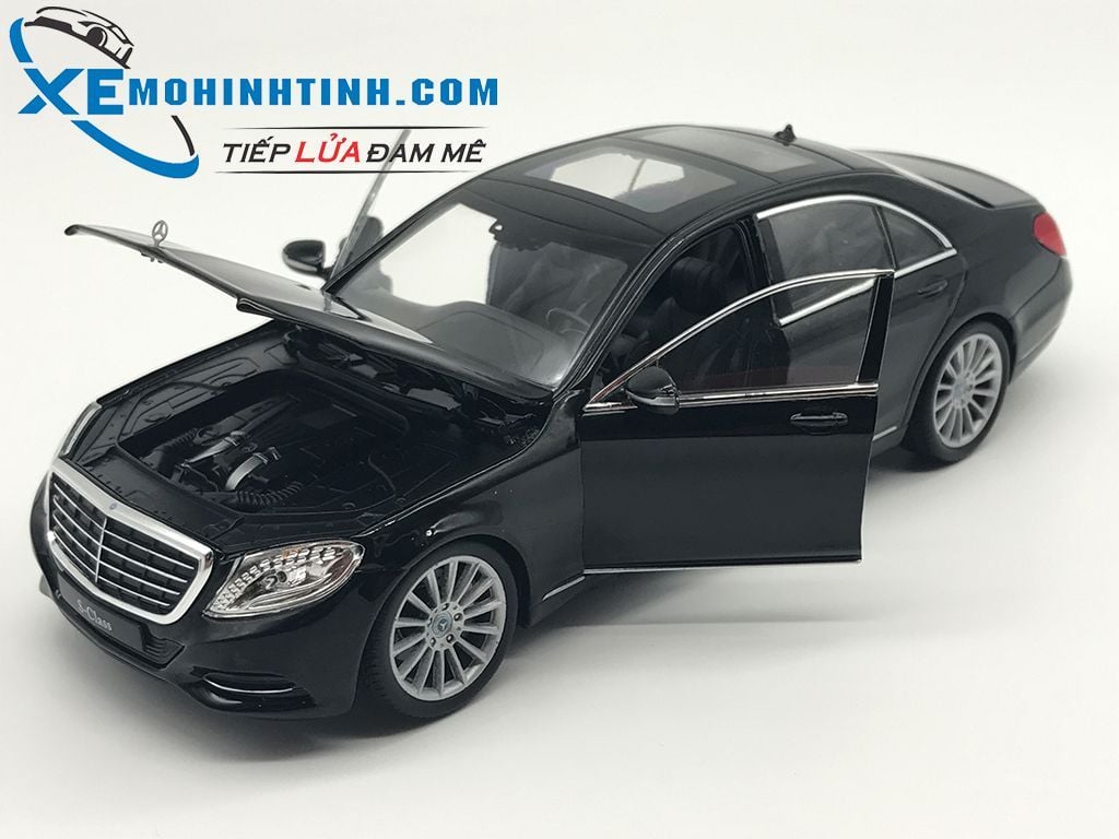 Mô Hình Xe Welly MercedesBenz S500 Đen 124  Xứ Sở Đồ Chơi