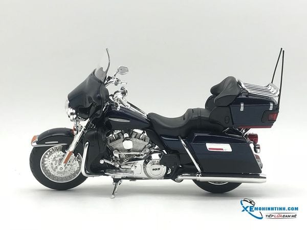 XE MÔ HÌNH Harley Davidson FLHTK Electra Glide Ultra Limited 2013 1:12 Maisto ( Xanh )